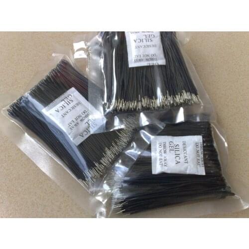 Free Shipping 100pcs/lot NTC Temperature Sensor 6.8K 3% 3950 80MM 200 Degree sensor thermistor ntc6.8k