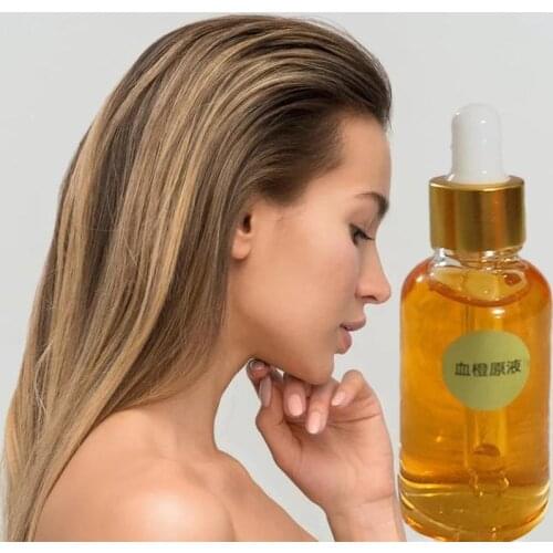 Blood Orange Essence Strong Dark Skin Lightening Oil Fast Action Skin Moisturizing Spot Wholesale Customization 30ml