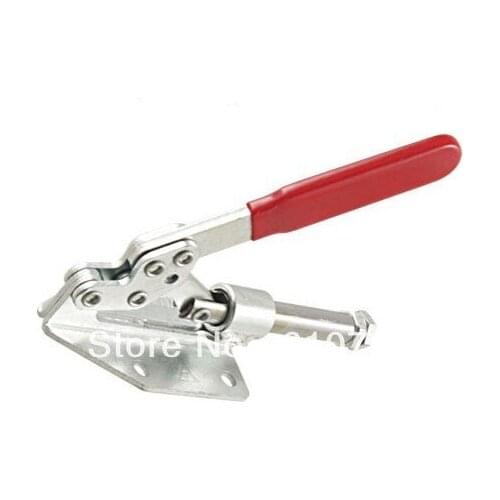 GH-36020 Hand Operated 180Kg 396.8 Lbs Push Pull Metal Toggle Clamp Compact Clamper Hand Tool Capacity Holding Welding Repairing