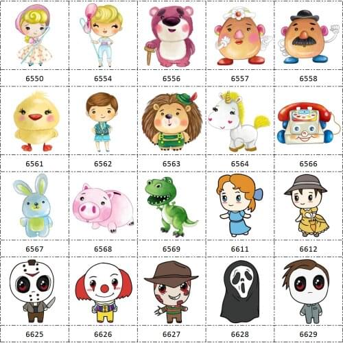 HSDCraft Free shipping 30 pcs planar resin cartoon Series for diy