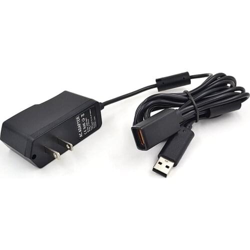 USB AC Power Supply Adapter Cable for Xbox 360 XBOX360 Kinect Sensor Best replacement for the original AC power adapter