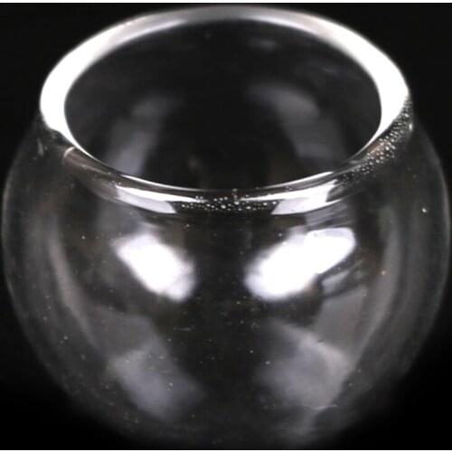 Dollhouse Miniature 1:12 Toy Pet A Glass Bowl For Fish Tank Doll House Decor Accessories