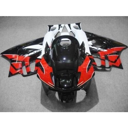 Custom OEM motorcycle fairings for Honda CBR600 F3 1995 1996 CBR 600 F3 CBR600F3 96 95 red white black fairing kits & tank-Hey