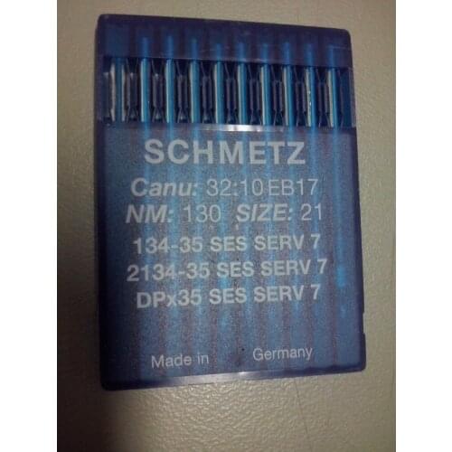 Hand Sewing Needles Singer Sewing Machine Needles Schmets Canu:3210eb17 Nm : 130 Size:21 134-35 Ses Serv 7 2134-35 Dp*35 Dp35
