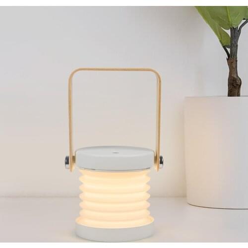 LED Camping Light Portable Camping lamp Lantern Touch Dimmable USB Rechargeable Waterproof Outdoor Tent Hiking Fishing Lighting