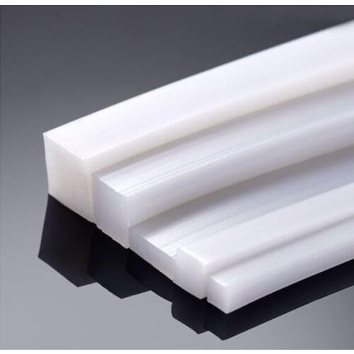 1Meter Silicone Rubber Strip Anti Oil High Temperature Seal Gasket Rubber Square Weatherstrip 4/5/6/8/10/12/15/16/18/20/25/30mm