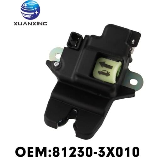 Rear Trunk Lid Central Latch Assembly For Hyundai Elantra Coupe 2.0L 1.8L Engine Years 2011 2012 2013 2014 2015 2016 81230-3X010