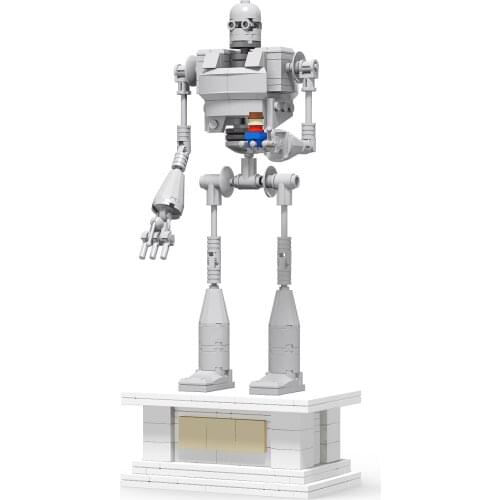 The Iron Robot Assembly Robot Fit City Figures Giant Model Building Blocks Bricks Kids Toys Boy Gifts Birthday MOC Toys