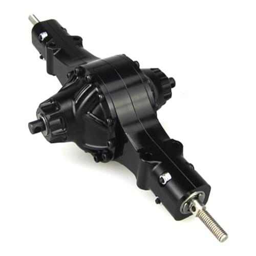 1/14 Truck Q-9022 Differential Metal Rear Through Bridge for Tamiya Trailer Axle Upgrade Parts