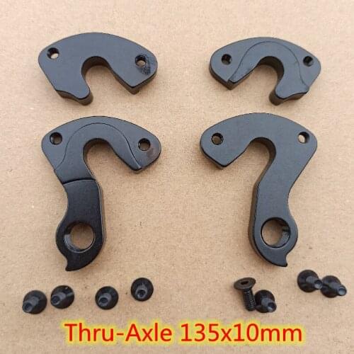 1pc Bicycle carbon frame 135x10mm Hook For TRINX OEM Bike Axle Thru Quick Release FR-216 FR-501 mech dropout derailleur hangers