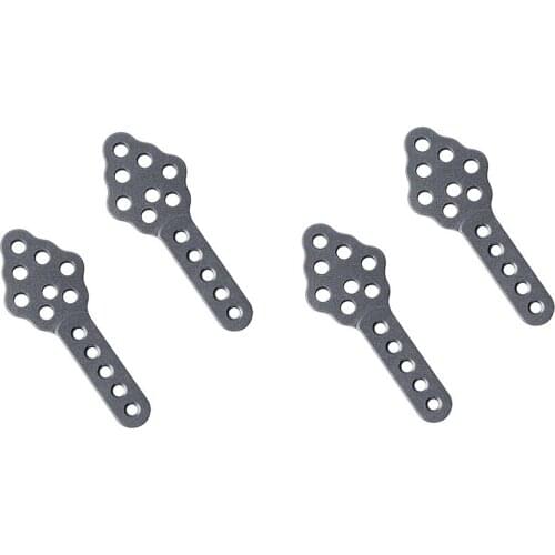 4Pcs CNC Metal Shock Absorber Mount Adjust Height Angle Stand for RC Crawler Car Axial SCX10 90046 D90 D110