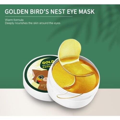 60 Pcs/box Moisturizing Eye Mask For Eye Care Dark Circles Remove Anti-Aging Wrinkle Skin Care Eye Patches TSLM1