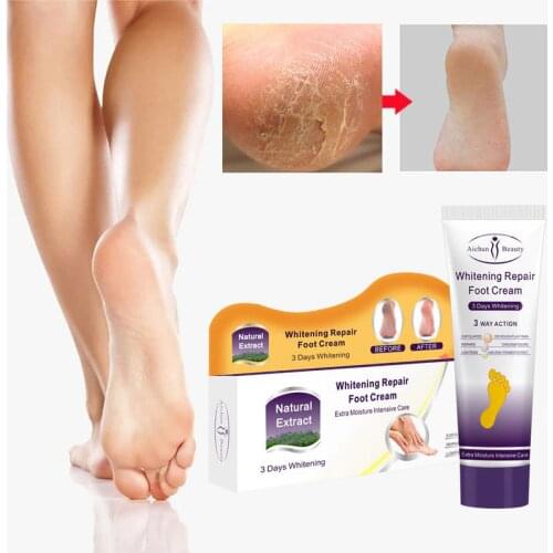 Anti-Drying Crack Foot Cream Heel Cracked Repair Cream Removal Dead Moisturizing Whitening Exfoliating Hand Feet Skin Care 100g