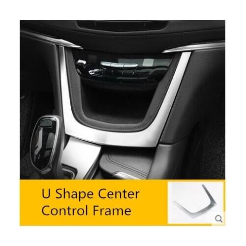 Decorated U Shape Center Control Frame For Cadillac XT5 Z2EA1362