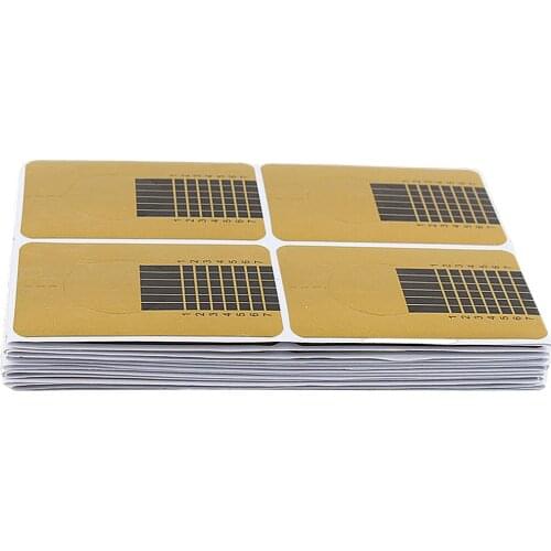 100Pcs Nail Form for Acrylic/UV Gel Nail Tips Extension Nail Art Tools