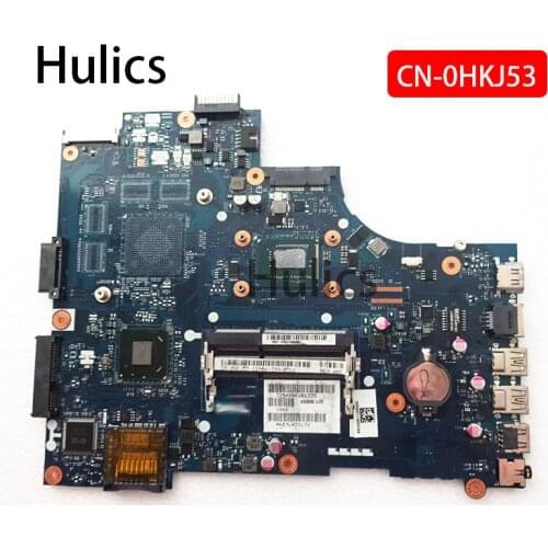 Hulics CN-0HKJ53 HKJ53 0HKJ53 Main board For dell Inspiron 17R 3721 3521 Laptop motherboard VAW00 LA-9104P SR0N9 I3-3217U CPU