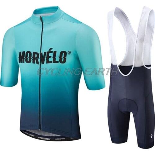 Morvelo 2020 clothes set cycling jerseys bike shorts Ropa Ciclismo breathable cycling jersey summer bicycling Maillot Culotte