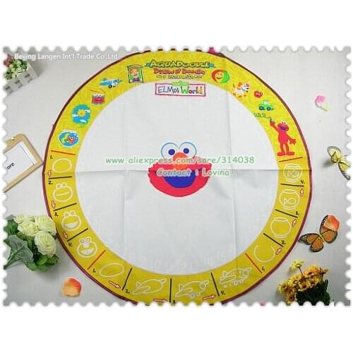 New coming today export USA Freeship Big size 80cm American Aquadoodle Doodle Mat&1 Magic Pen/Water Drawing Replacement