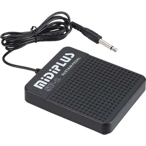 MiDiPLUS SP-2 Sustain Pedal, For 1/4 inch Plug MiDi Keyboard