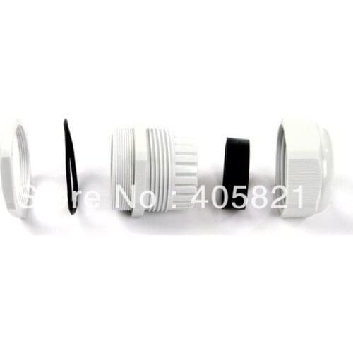 PG36 IP68 Light Grey Waterproof Nylon Cable Gland For 25-33mm Cable Range