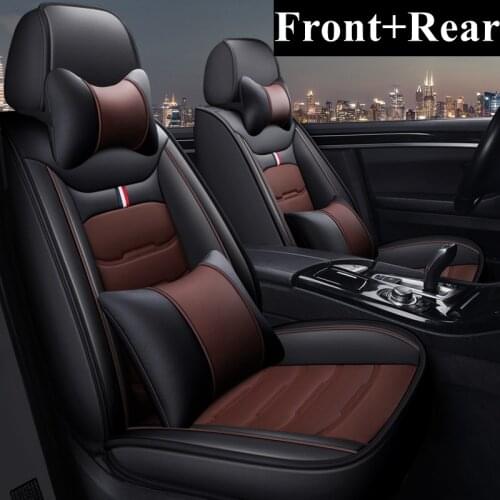 Front+Rear full Auto Car Seat Cover for hyundai i30 solaris tucson creta tucson 2019 ix35 Mercedes w204 w212 w205 w203 w211 w124