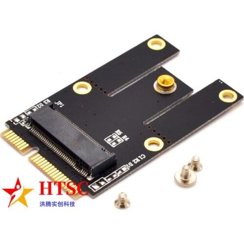M.2 NGFF (2230/2242) to mini PCI-E fast adapter converter full size/half size MPCIe slot for Intel 9260 8265 8260 7260 DW1820