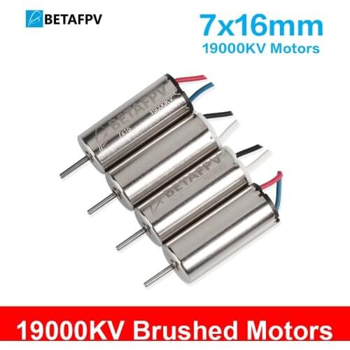 2Set BETAFPV Cetus 7x16mm Motor 19000KV Brushed Motors JST-1.25 Connector for Cetus FPV Kit BETAFPV Racing Drone Accessories