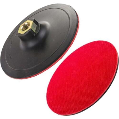 5Inch 125mm Grinding Pad Hook and Loop For Angle Grinder Sander Polisher Discs M14 Thread Sanding Pad Adhesive Polishing Pad