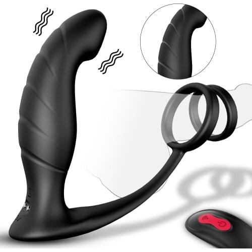 Sobbie Silicone Sex Toys Vibrators Dildos Anal Plug Adult Game Super Strong Vibration 9 Frequencies Double Loop Design Sex Shop