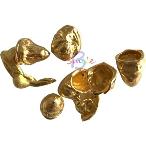 500G dental yellow metal alloy for casting FCC metal alloy full cast crown