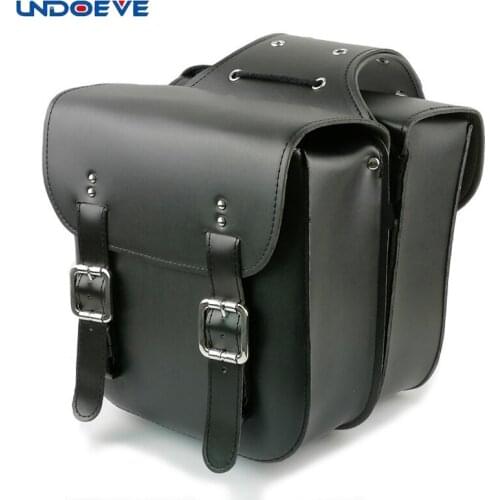 Universal high quality PU leather motorcycle bag side bag knight bag XL883/1200 Prince and other motorcycle electric