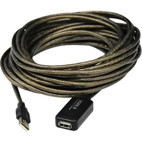 1PCS USB2.0 Extension Cable A To B Printer Scanner high speed usb2.0 with Signal Amplifier 5m/10m/15m/20m
