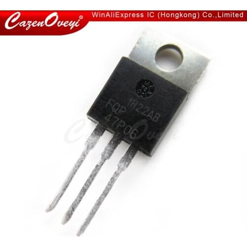 10pcs/lot FQP47P06 TO220 47P06 TO-220 In Stock