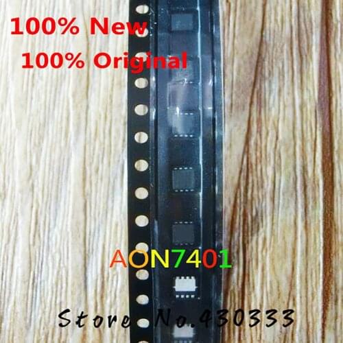 20pcs) 100% New AON7401 AO7401 7401 QFN-8