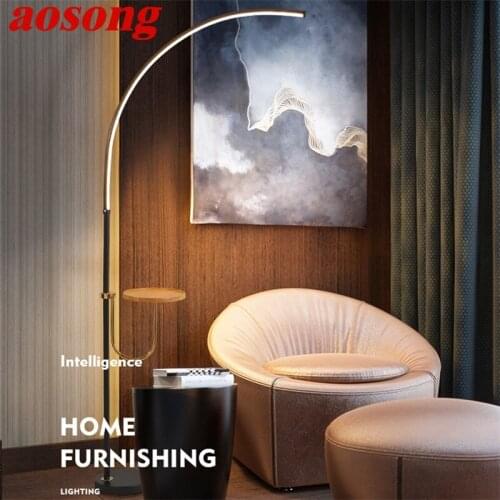 AOSONG Dimmer Floor Lamps Modern Simple Design Lighting For Home Living Room Decoration