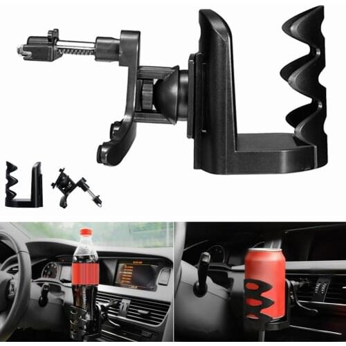Auto Car Air Vent Outlet Beverage Cup Drink Water Bottle Clip-on Holder Stand
