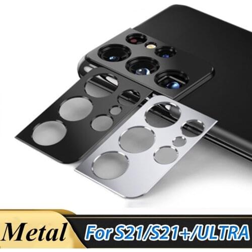 Camera Metal Ring Case For Samsung S21 Ultra S20Plus Titanium Alloy Screen Protector For Galaxy Note20 Note 20 Ultra Lens Cover