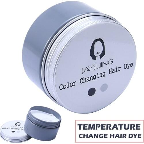 Black to White Hair Dye Natural Dyeing Unisex Color Hair Wax Dye Cream Color Changing Hair Dye Cream For Hair Design