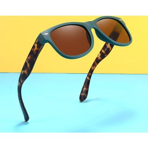 Children Kids Sunglasses Fashion Vintage Boys Girls Baby Sun Glasses UV400 Eyewear Classic Sport Square Polarized Lens SS826