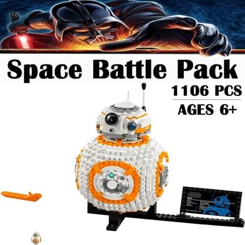 Wars Set Bricks Toy BB-8 Warship Toy Model Building Blocks in the Star Kids Children Toys Gift