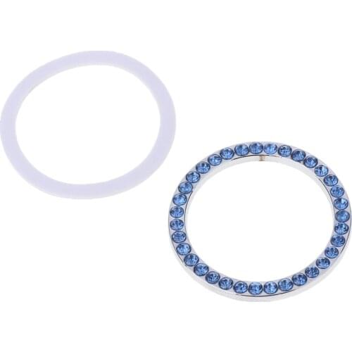 Engine Start Stop Ignition Ring Bling Crystal Diamond Decal Sticker