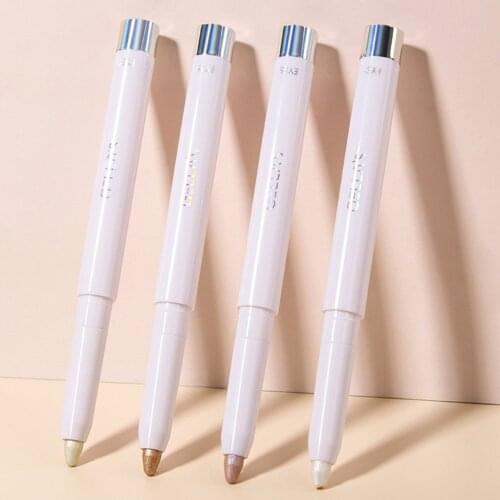 1PC Lying Silkworm Pencil Pearlescent Eyeshadow Pen Long-lasting Waterproof Shiny Eye Shadow Pen Stick