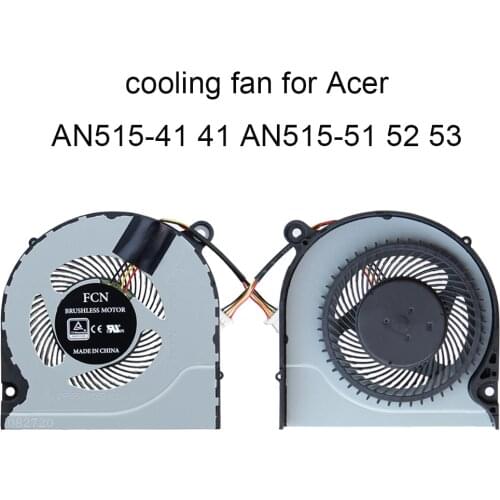 Computer Fans for Acer Nitro 5 AN515-41 AN515-42 AN515-51 AN515-52 AN515-53 CPU Cooling Fan Cooler Notebook PC DC28000JRF0 New