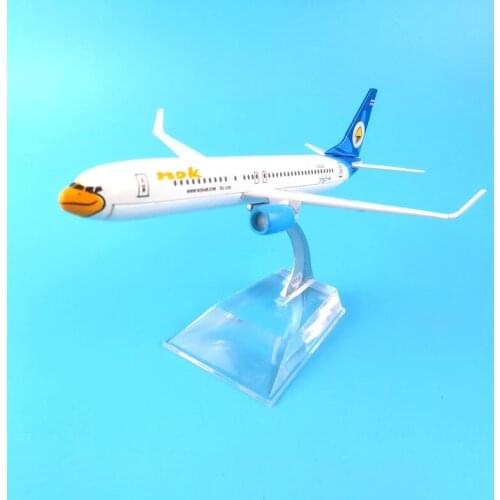 16CM 737 NOK AIRWAYS METAL ALLOY ANGRYBIRDS MODEL AIRCRAFT MODEL TOY AIRPLANE COLLECTIBLE BIRTHDAY GIFT DESK TOYS