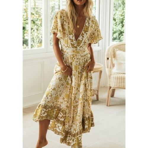 Musuos Floral Summer Dresses