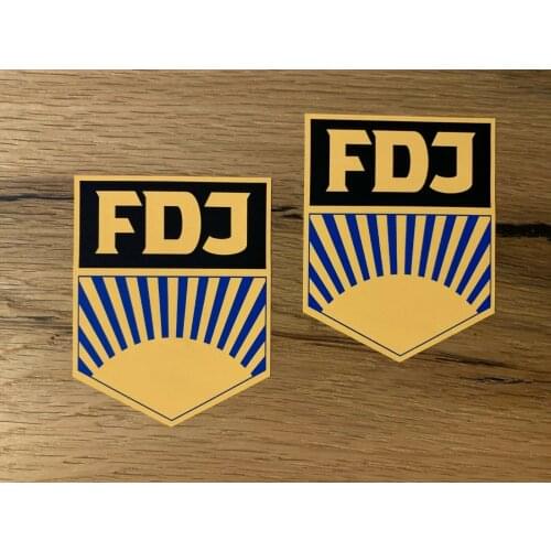 DDR FDJ sticker for Oldtimer Vintage Auto Ostalgie Tuning Moped # 711