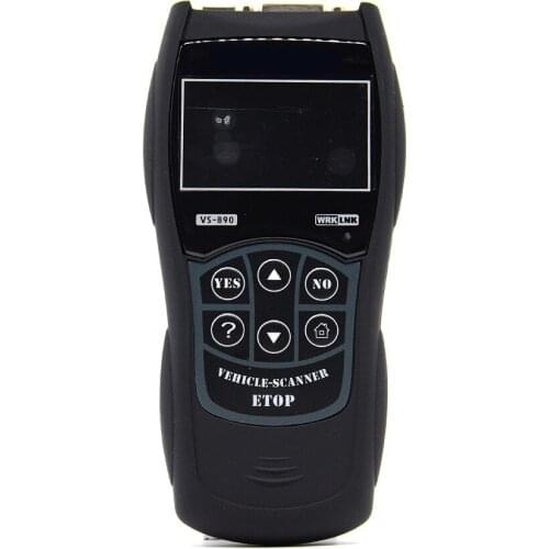 Newly VS890 OBD2 Scanner VS-890 OBDII Code Reader Support OBD OBDII CAN Protocols 13 Languages Multi-language 3 inch ABS PC