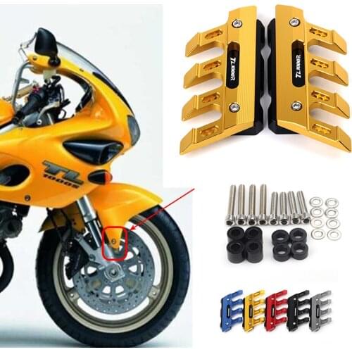 Motorcycle Front Fender Side Protection Guard Mudguard Sliders For Suzuki TL1000R TL 1000R Accessories universal