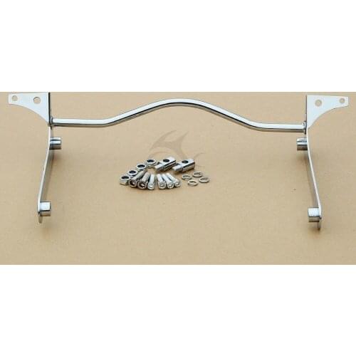 Chrome Driving Fog Light Mounting Bar For Indian Chief Classic Vintage 2014-2020