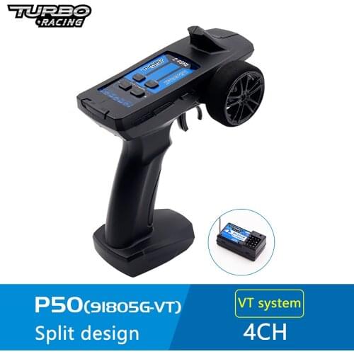 TURBO 2.4GHz 91805G 4CH Radio Transmitter Controller Remote Control Receiver for RC Drone Car Boat